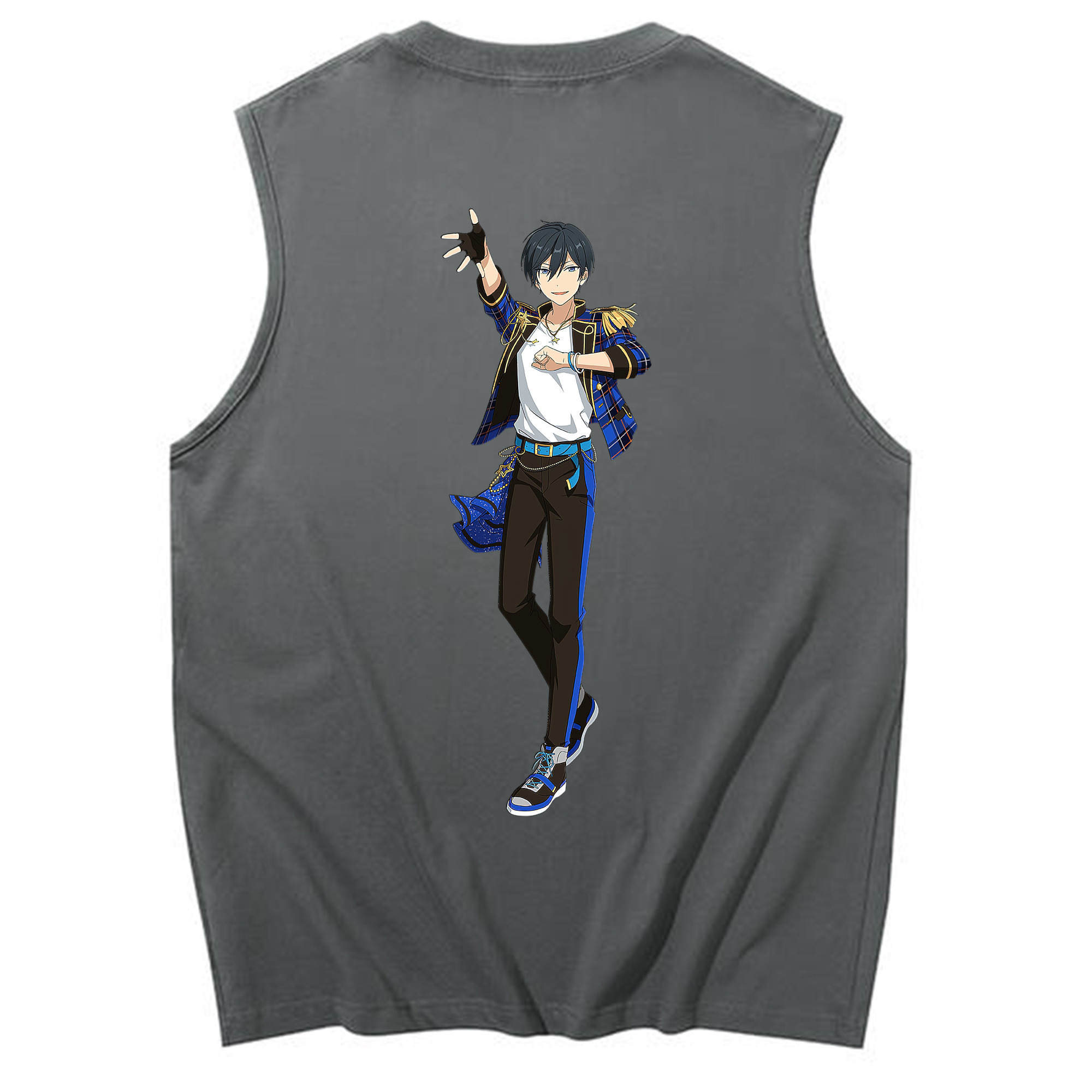 （画像用） あんさんぶるスターズ! Ensemble Stars コットン100％タンクトップ（背面プリント）